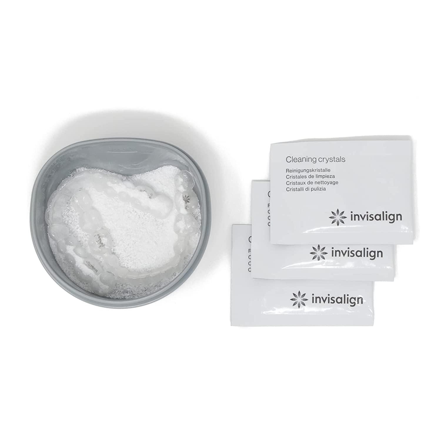 Invisalign Cleaning Crystals 50 Packets for Clear Aligners & Retainers