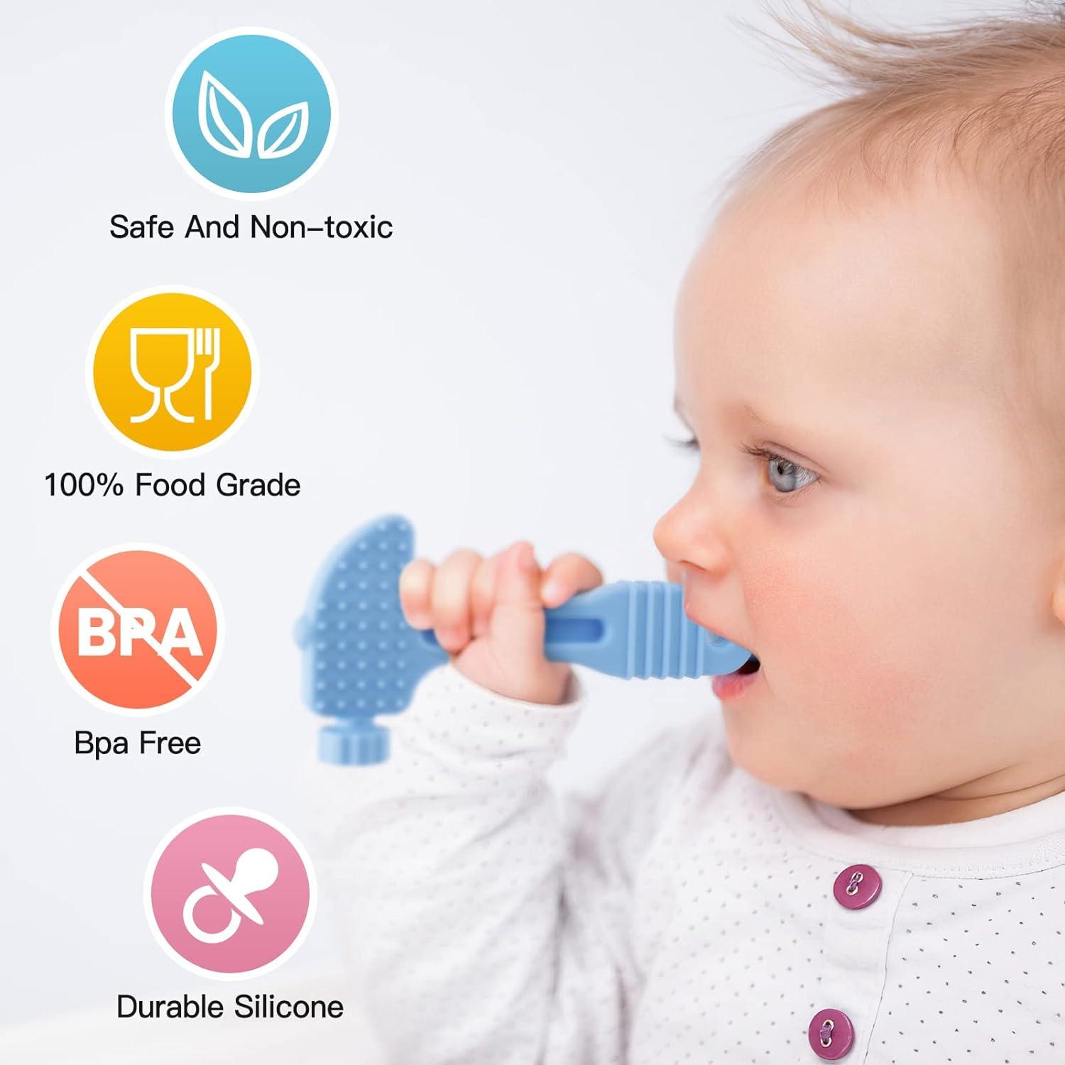 Baby Teething Baby Refusing Bottle Months Pack Baby Teething Toys
