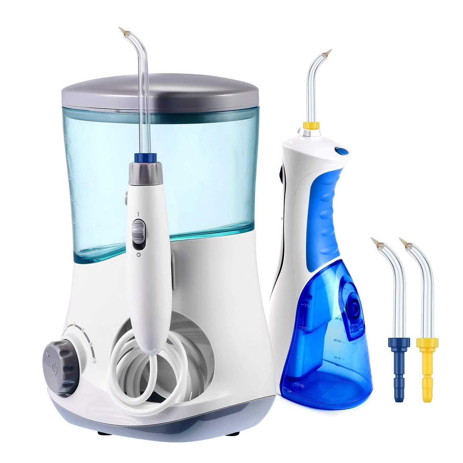 Replacement Tips for Waterpik 2 colors Periodontal Tips Dental Water Flosser Tips Replacement