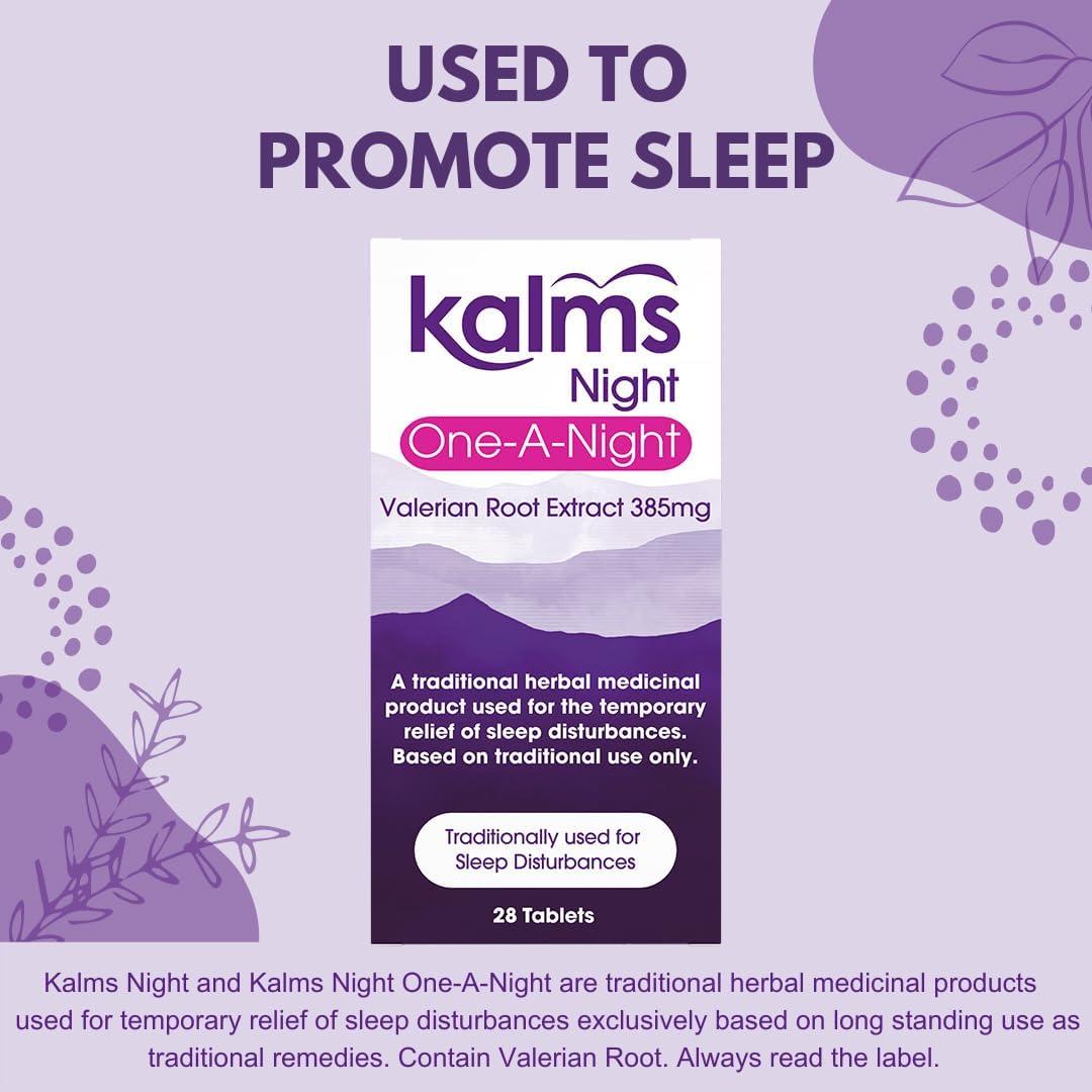 Kalms Night OneaNight 28 Tablets Traditional Herbal Medicinal