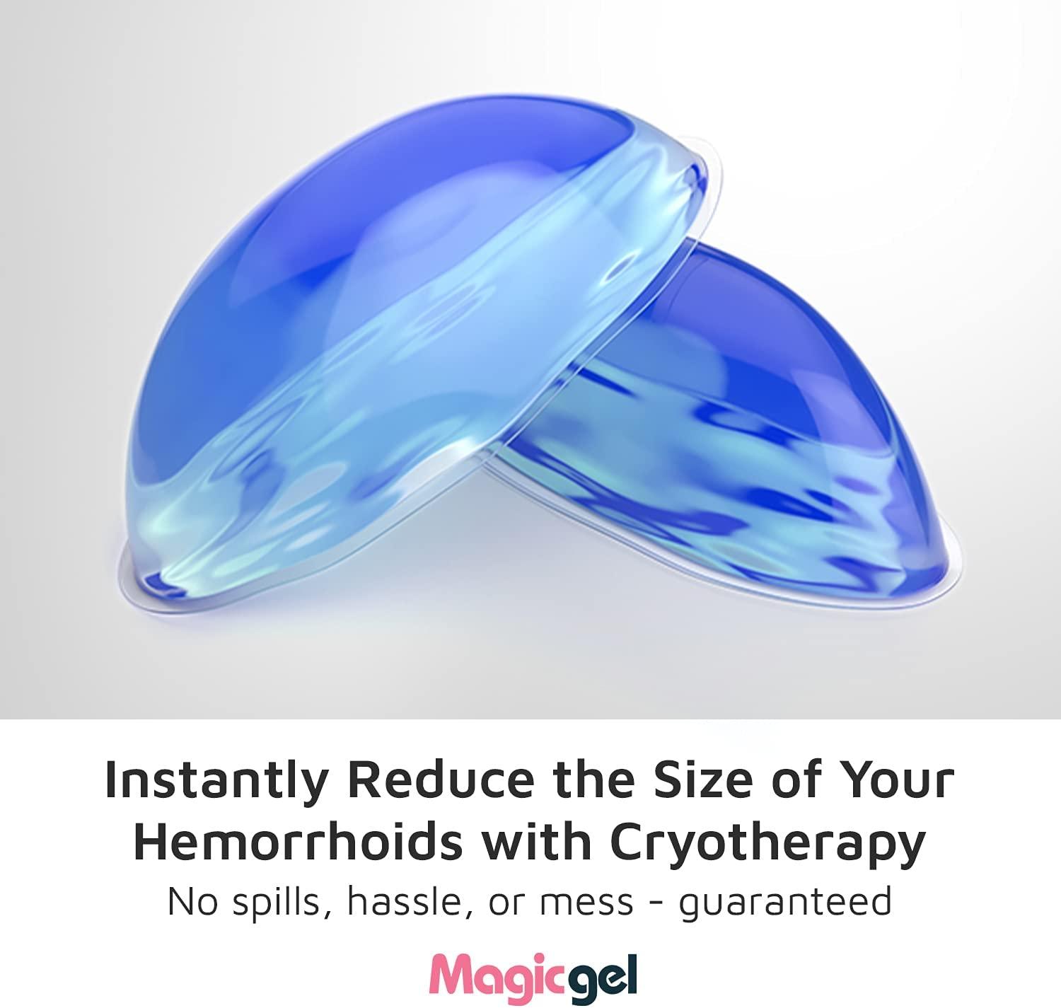 2 Pack Hemmeroid Treatment Using Cryotherapy Ice Pack for Instant