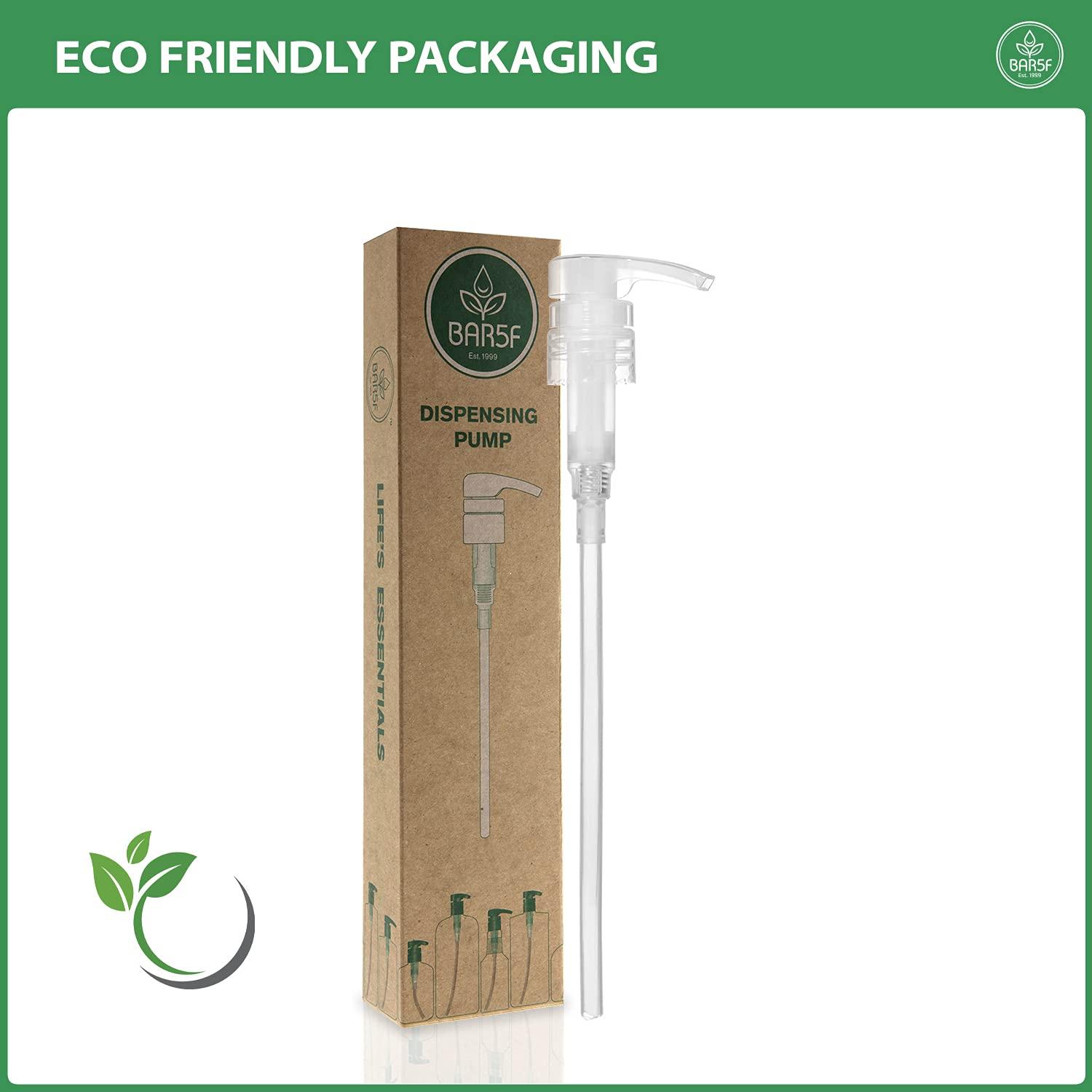 Bar5F Shampoo/Conditioner Dispenser Pump for 1 Liter (33.8 Ounce