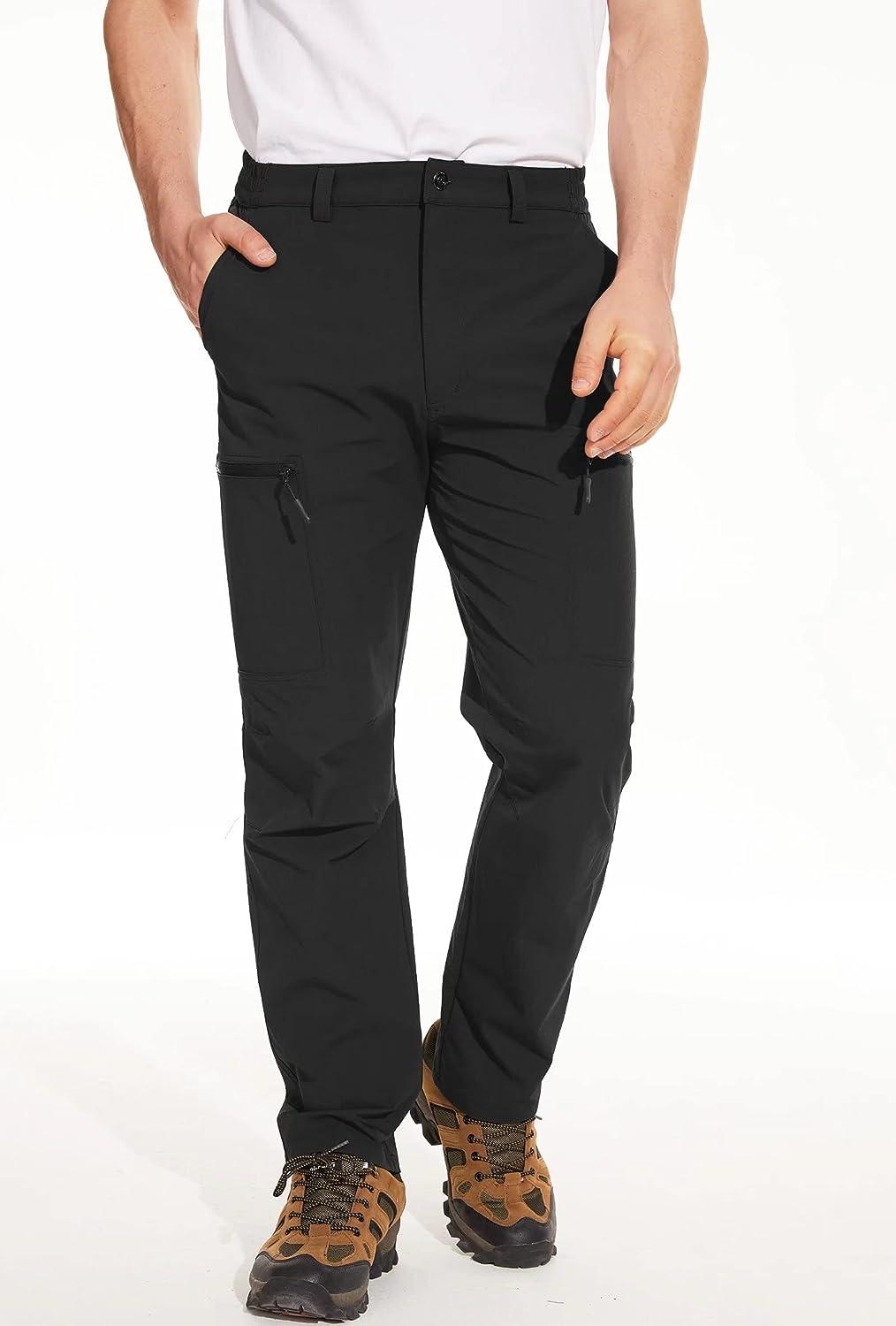 Men'S Cargo Trousers Work Wear Combat Safety Cargo 6 Pocket Full Pants Mens  Loose Fitting Pants Trouser Casual Pants Black XXXXL - Walmart.com