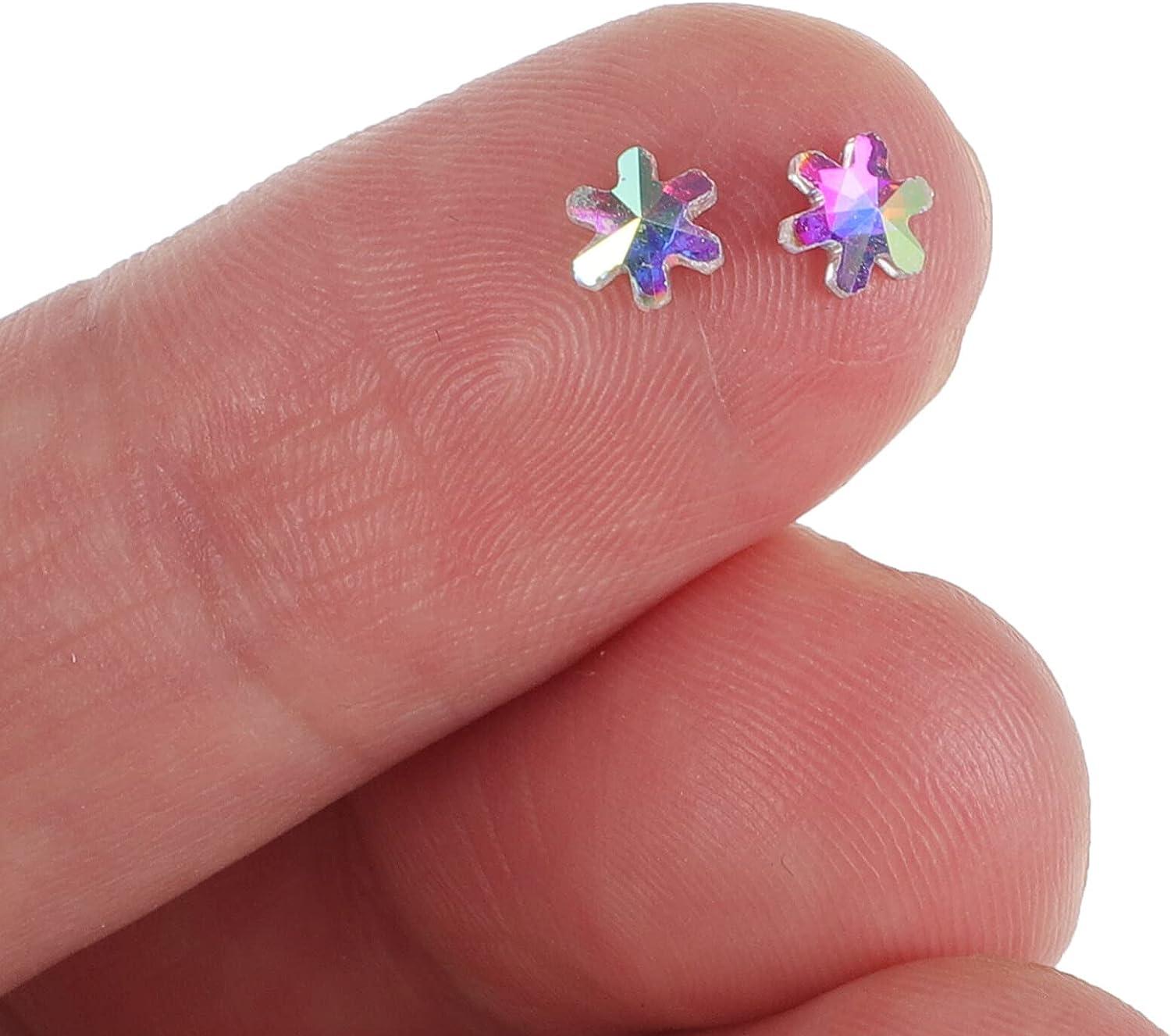 Healvian DIY Tooth Gem Plastic Tooth Ornaments Artificial Crystal Tooth