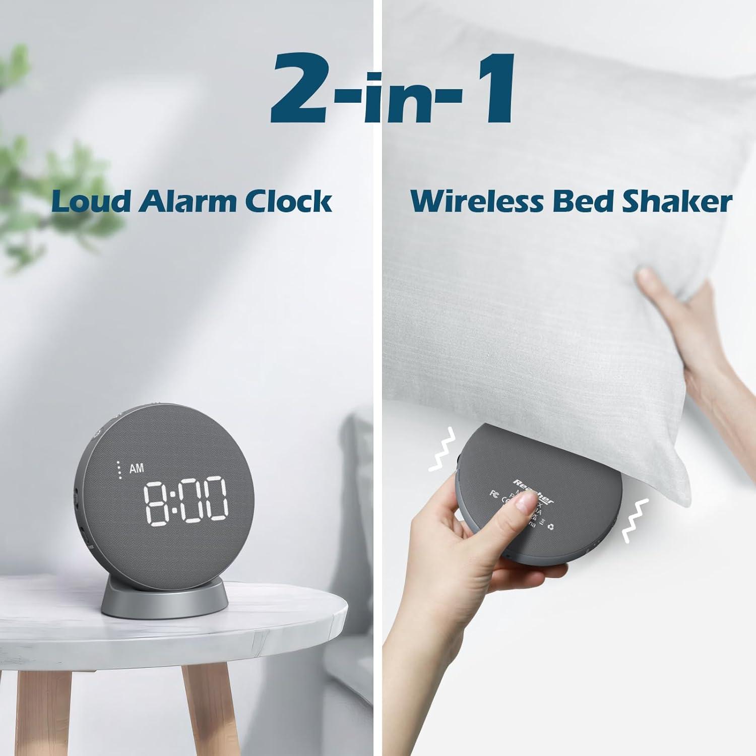 bluetooth vibrating alarm clock Bellman & Symfon Vibio - Wireless Bedshaker Alarm Connects to Mobile Device via Bluetooth main image 0