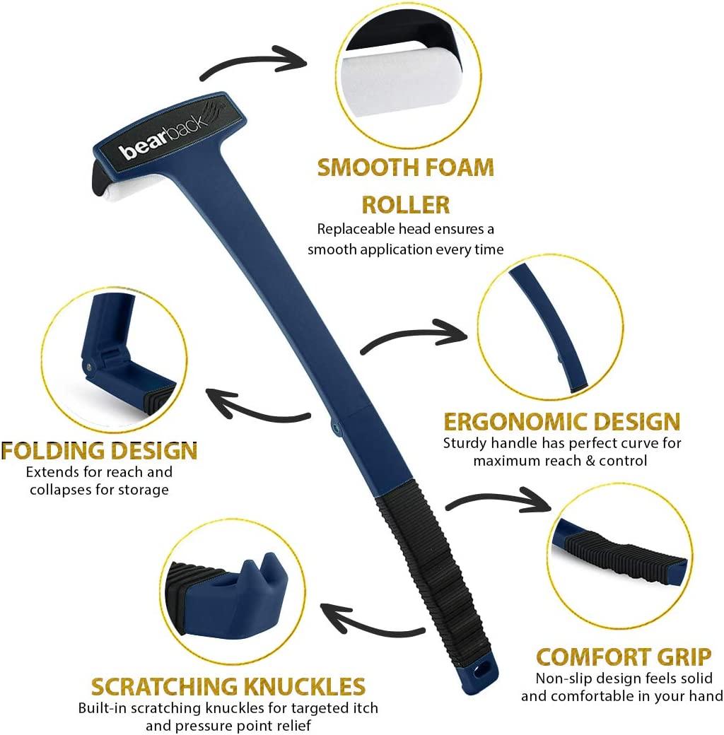 Bearback Lotion Applicator for Back & Body. Premium Quality Long