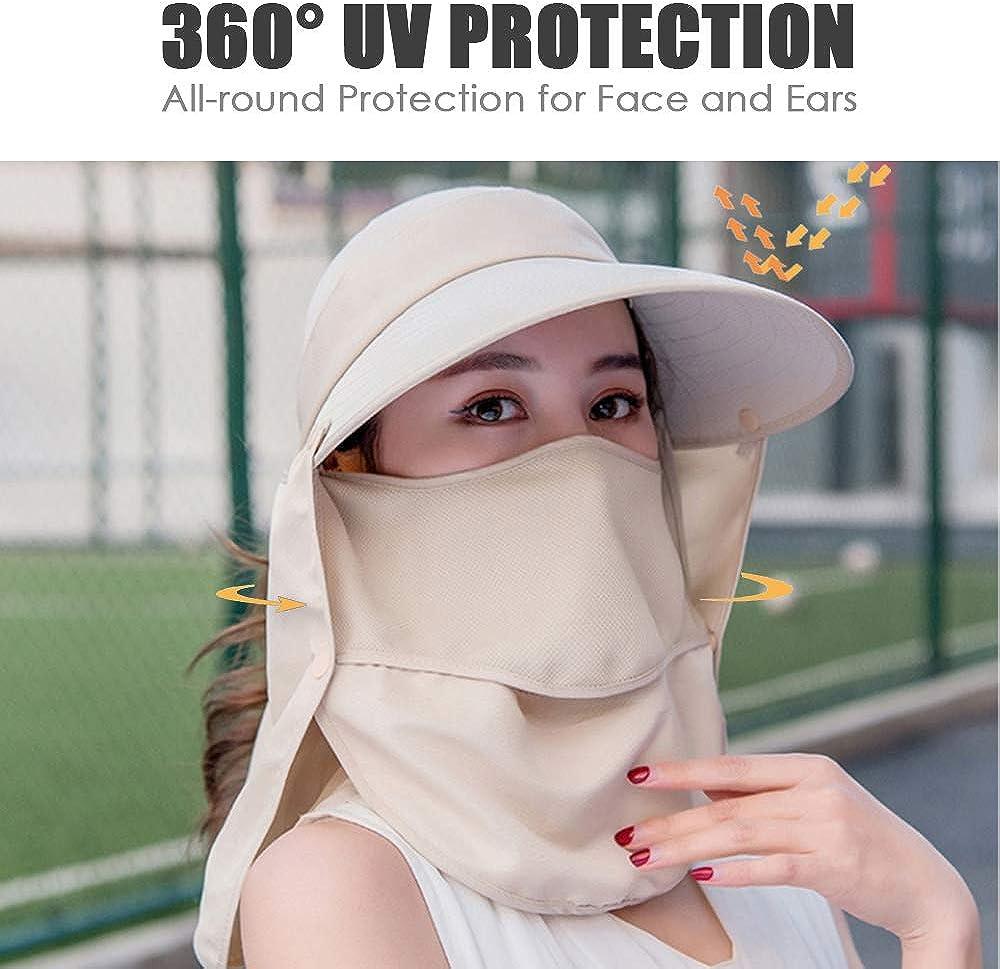 DRIONO Wide Brim Sun Hat Multifunctional UPF 50 Protection Bucket