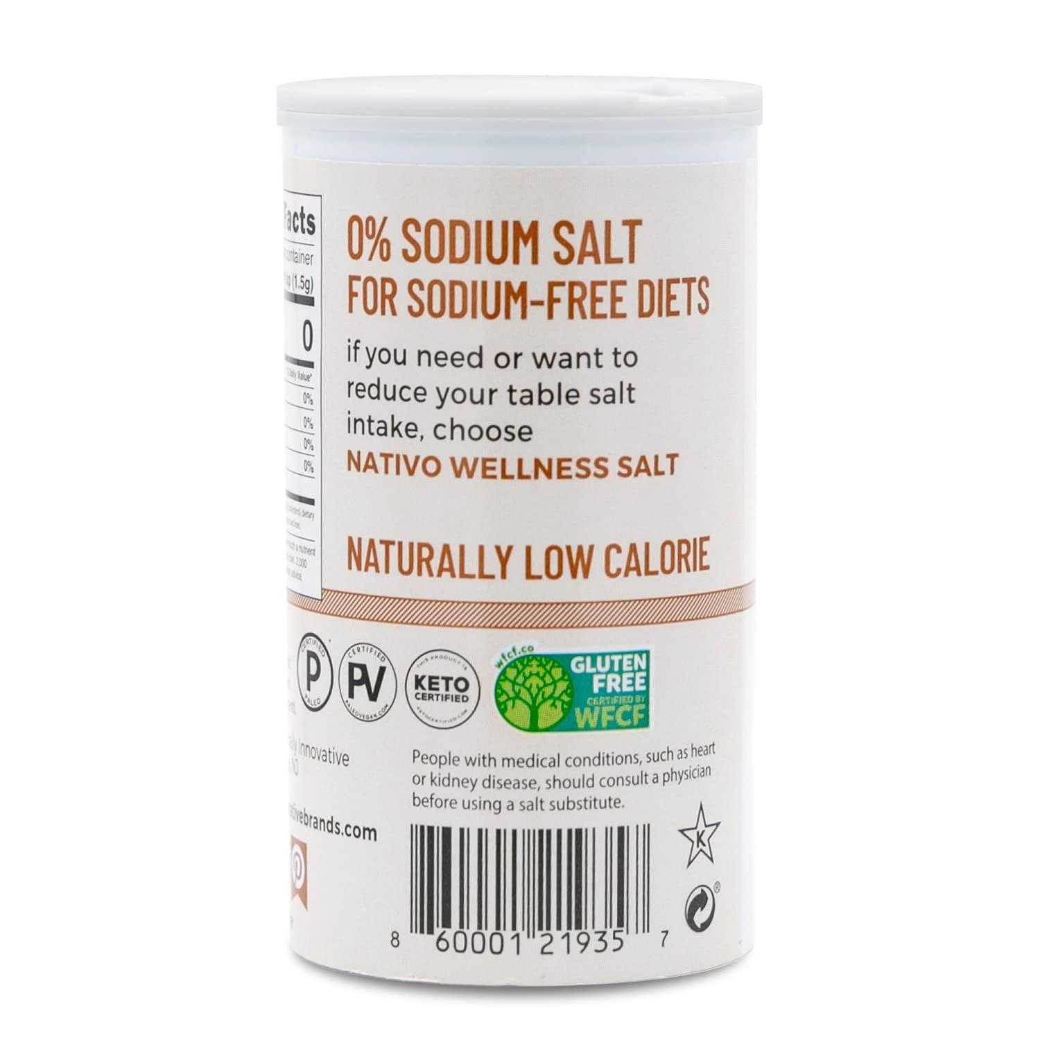 Tatio Salt 100% Natural, Sodium Free, Salt Substitute. Eco