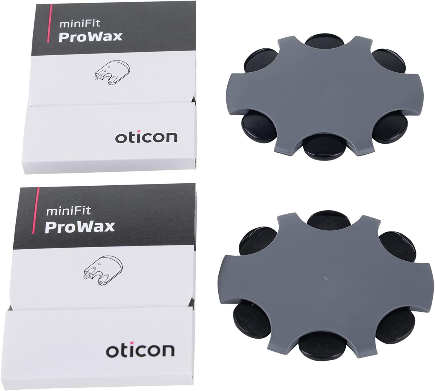 Oticon Prowax Minifit Wax Filters 2 Pack Hearing Aid Replacements