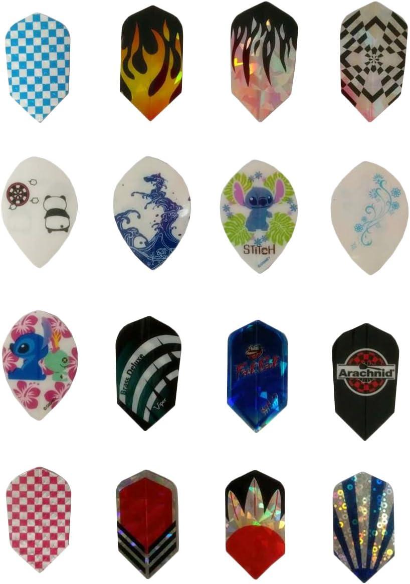 10 Sets/30 Pcs Slim Dart Flights Wholesale 2D Aluminum Laser Bling