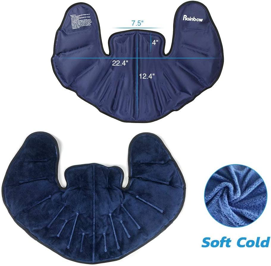 Comfytemp Neck And Shoulder Ice Pack - Reusable Hot & Cold Therapy Wrap For Pain Relief And Injuries - 23x8x5 Inch | Buy Now With Express International Delivery - View #2