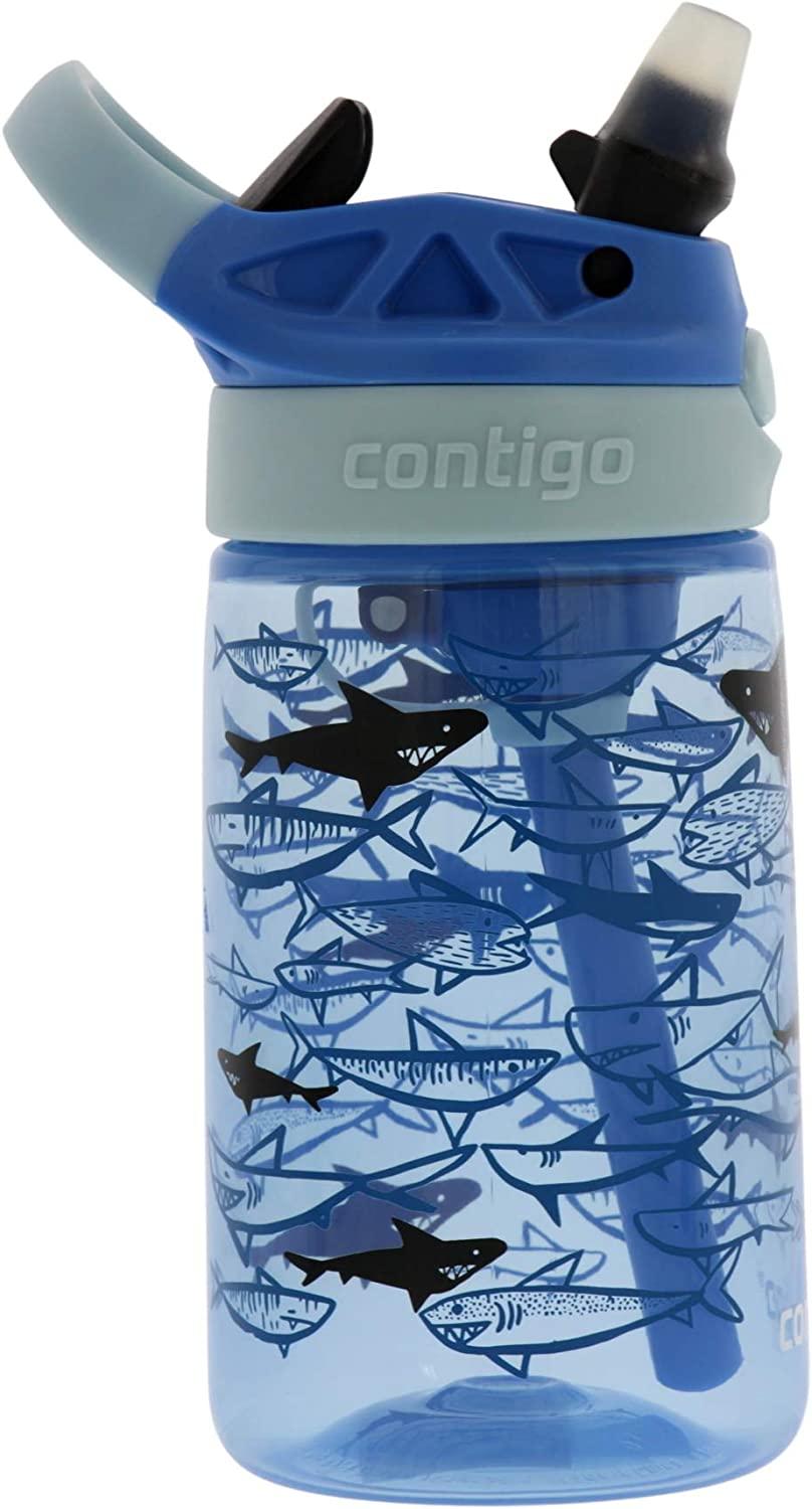 Contigo Kid's 14 oz. AutoSpout Straw Water Bottle with Easy-Clean Lid