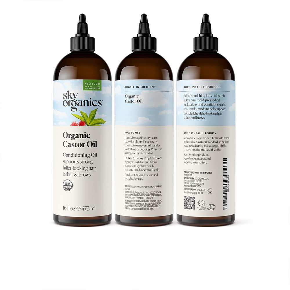 Sky Organics Organic Castor Oil – EDGE TRADING - View #10