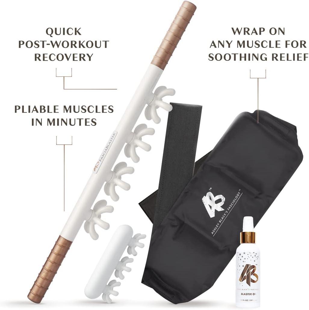 FasciaBlaster Muscles Kit by Ashley Black Patented Cellulite and