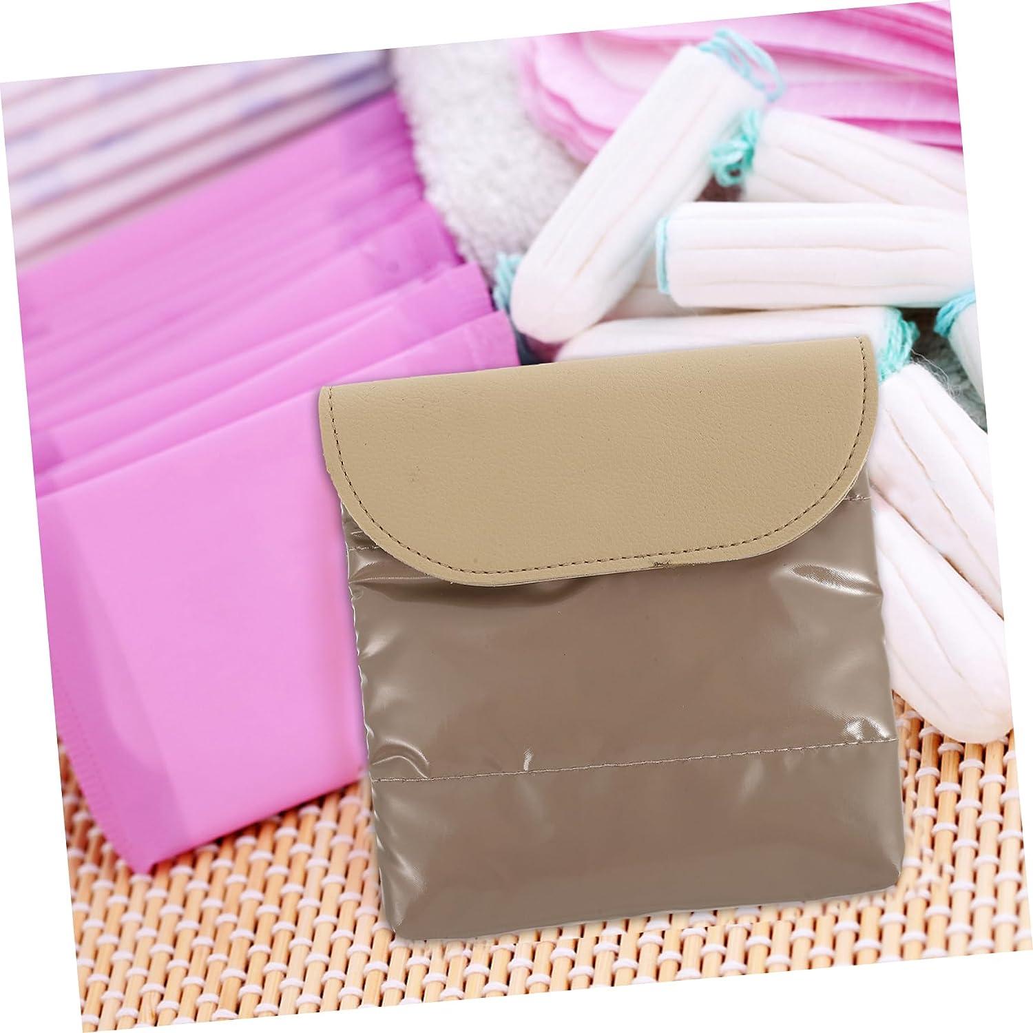 Healifty 6 Pcs Aunt's Towel Storage Bag Tote Purse Organizer Insert Zipper  Storage Bags Organizer Purses for Women Cosmetic Jewelry Bag Menstrual  Towel Pouch Tampon Bags Period Pouch Packet As Shownx3pcs 13X13CMx3pcs