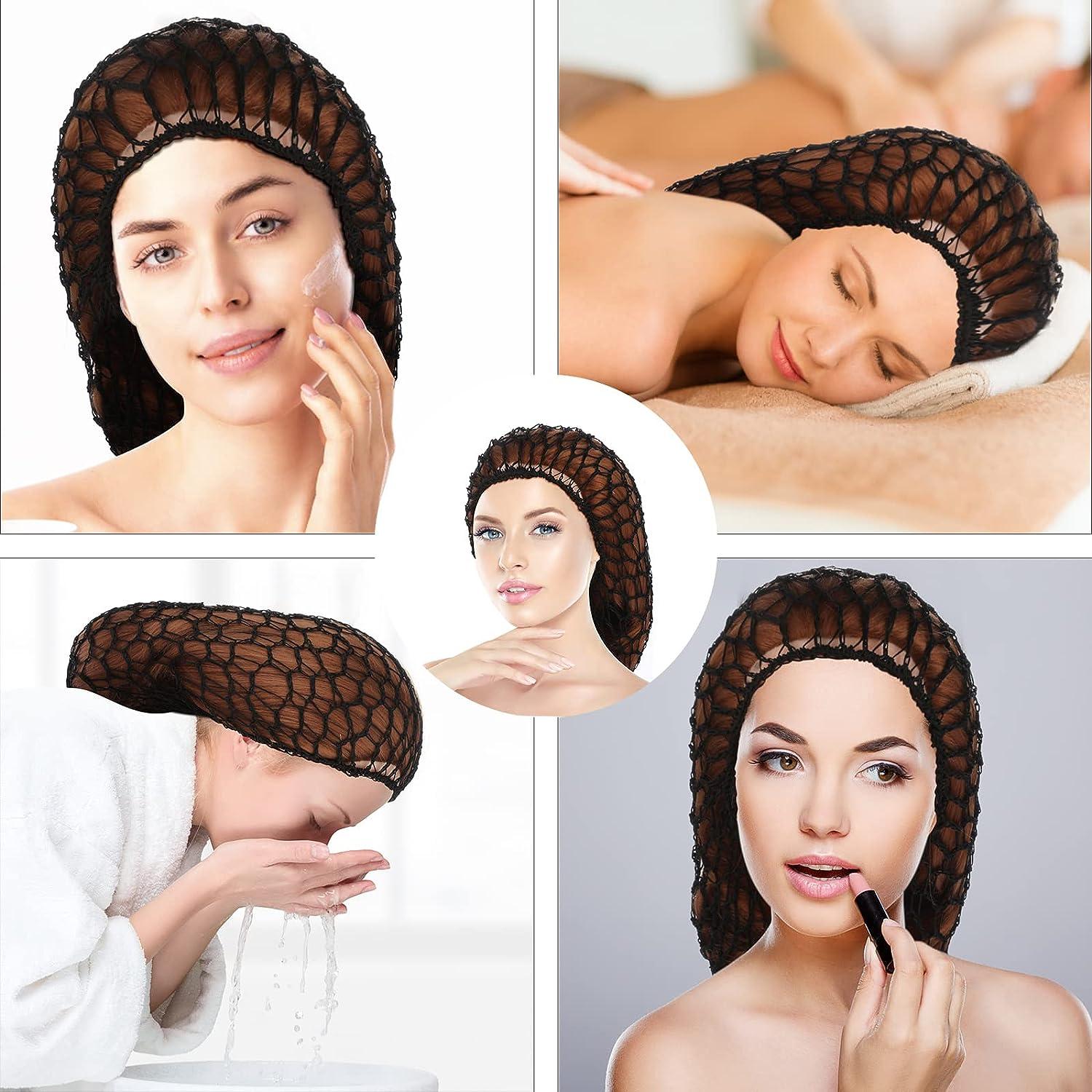 Dominican Women Mesh Hair Net Crochet Cap Snood Sleeping Night