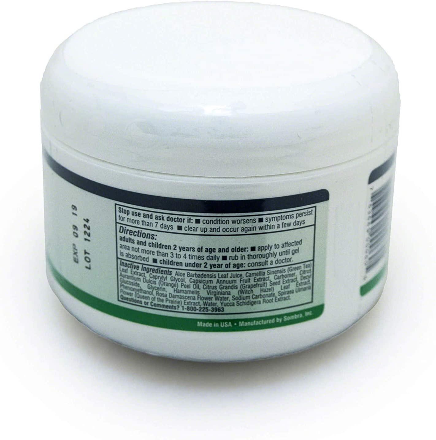 Sombra Warm Therapy Natural Pain Relieving Gel, 8 Oz (Pack of 2)