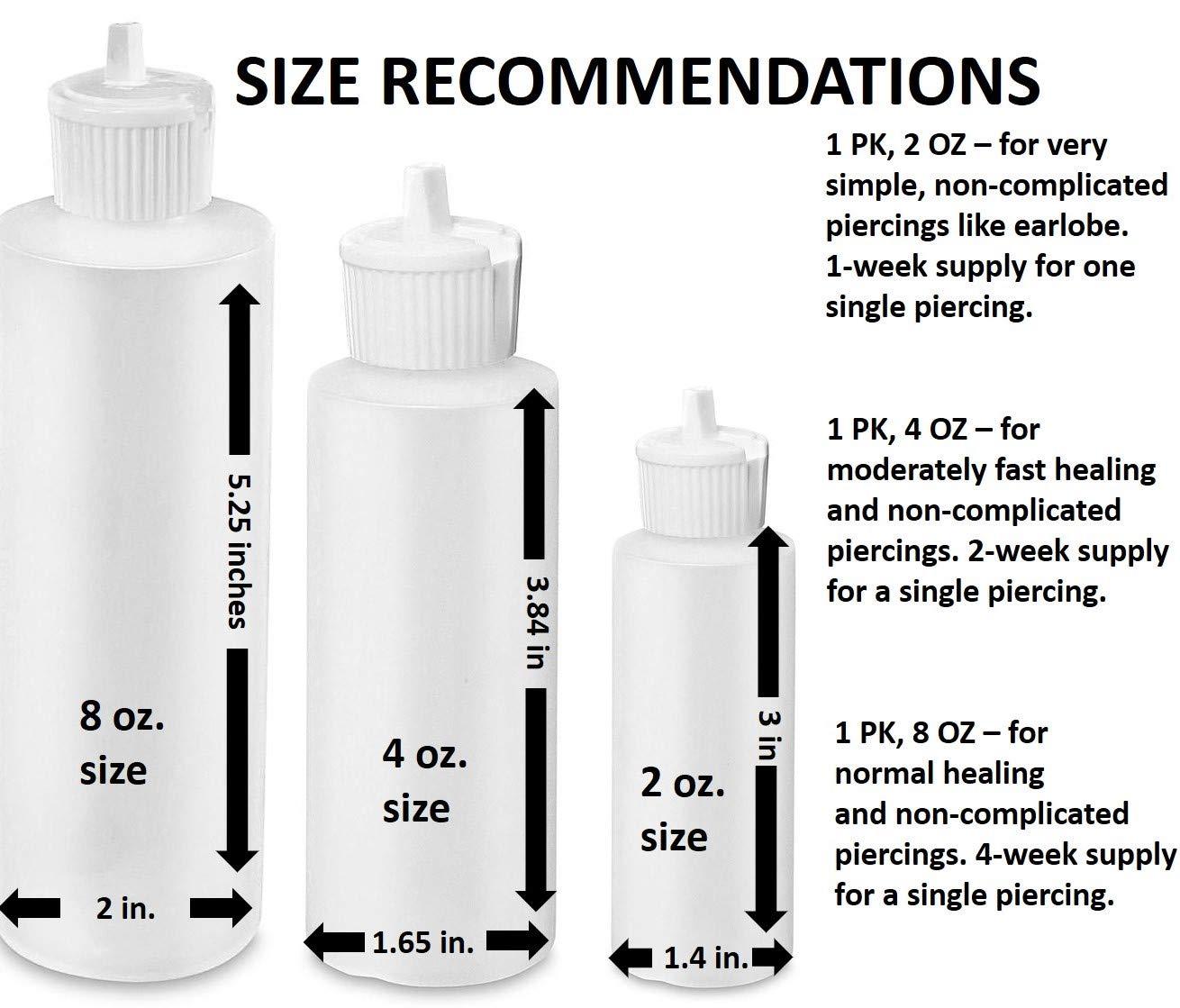 WACAN FASTHEALING NOSE SALINE SOLUTION FOR PIERCINGS ORGANIC DRUGFREE PRESERVATIVEFREE