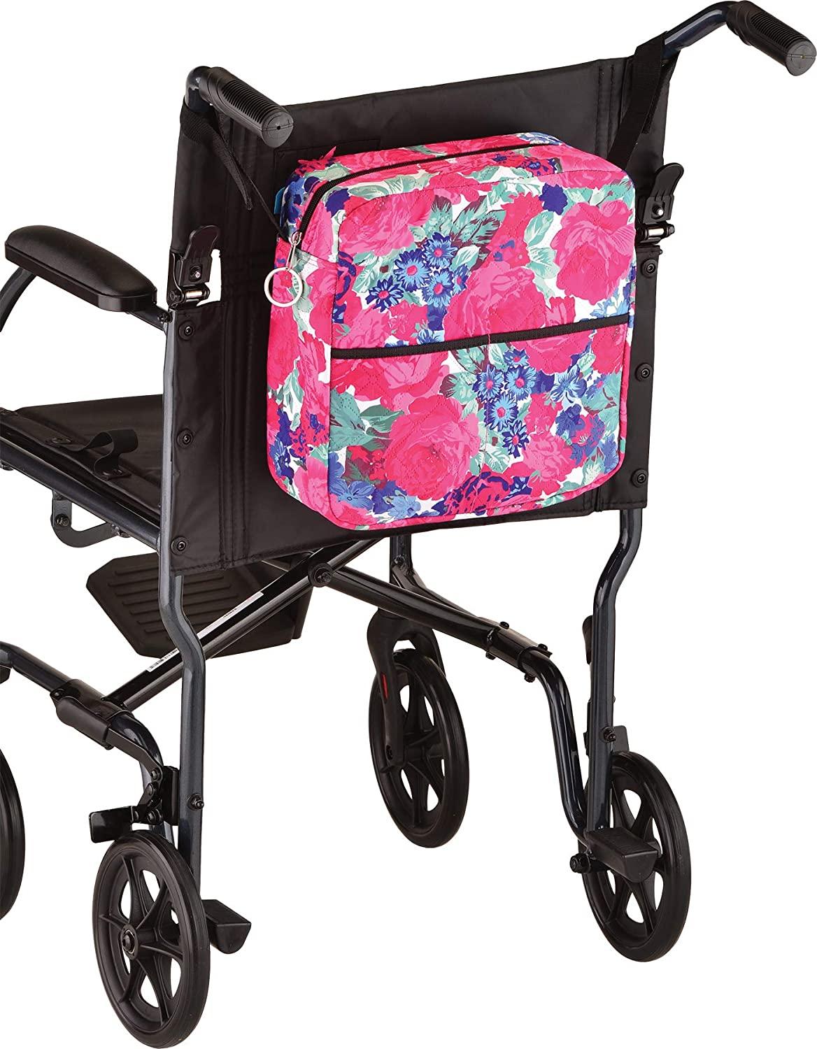 NOVA Medical Products Folding Walker Bag in English Garden Print