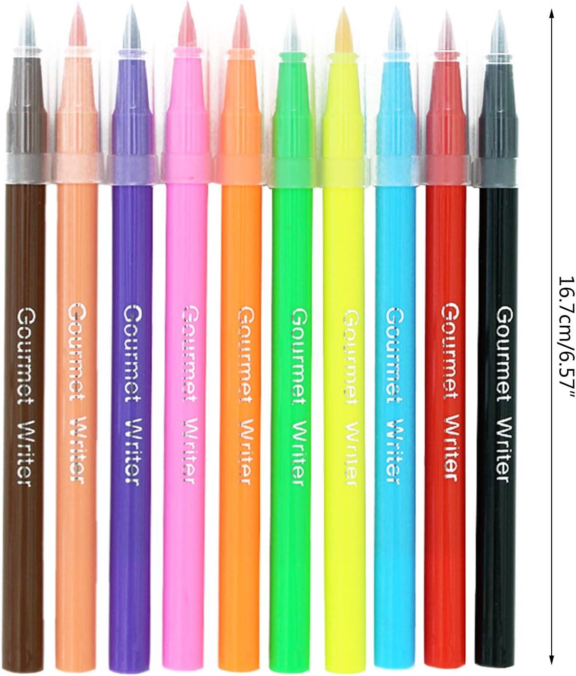 Coloring Marker Double Side Coloring Pen With Fine Thick Tip Edible ...