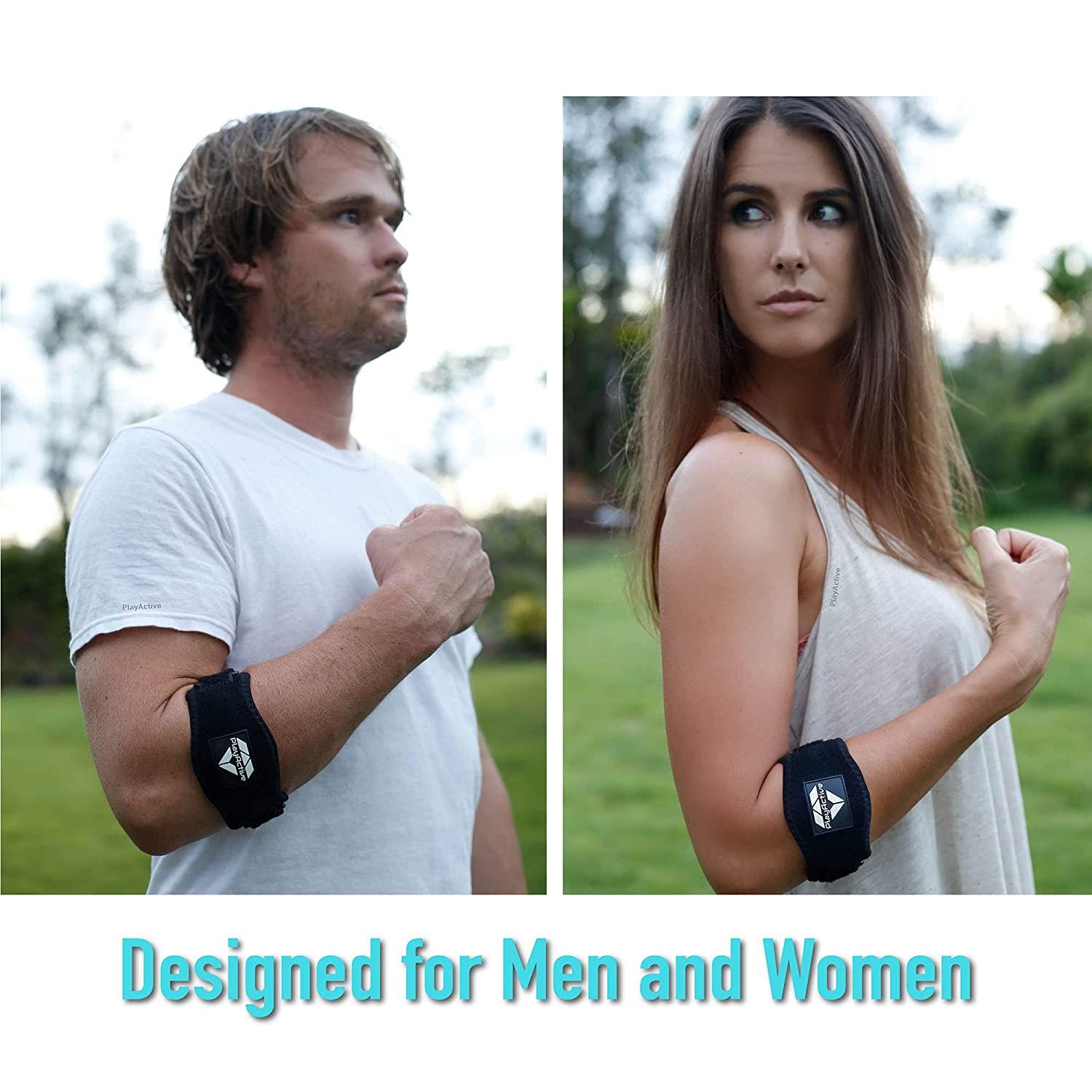 Tennis Elbow Brace (22 Pack) for Tendonitis Best Tennis Golfers Elbow