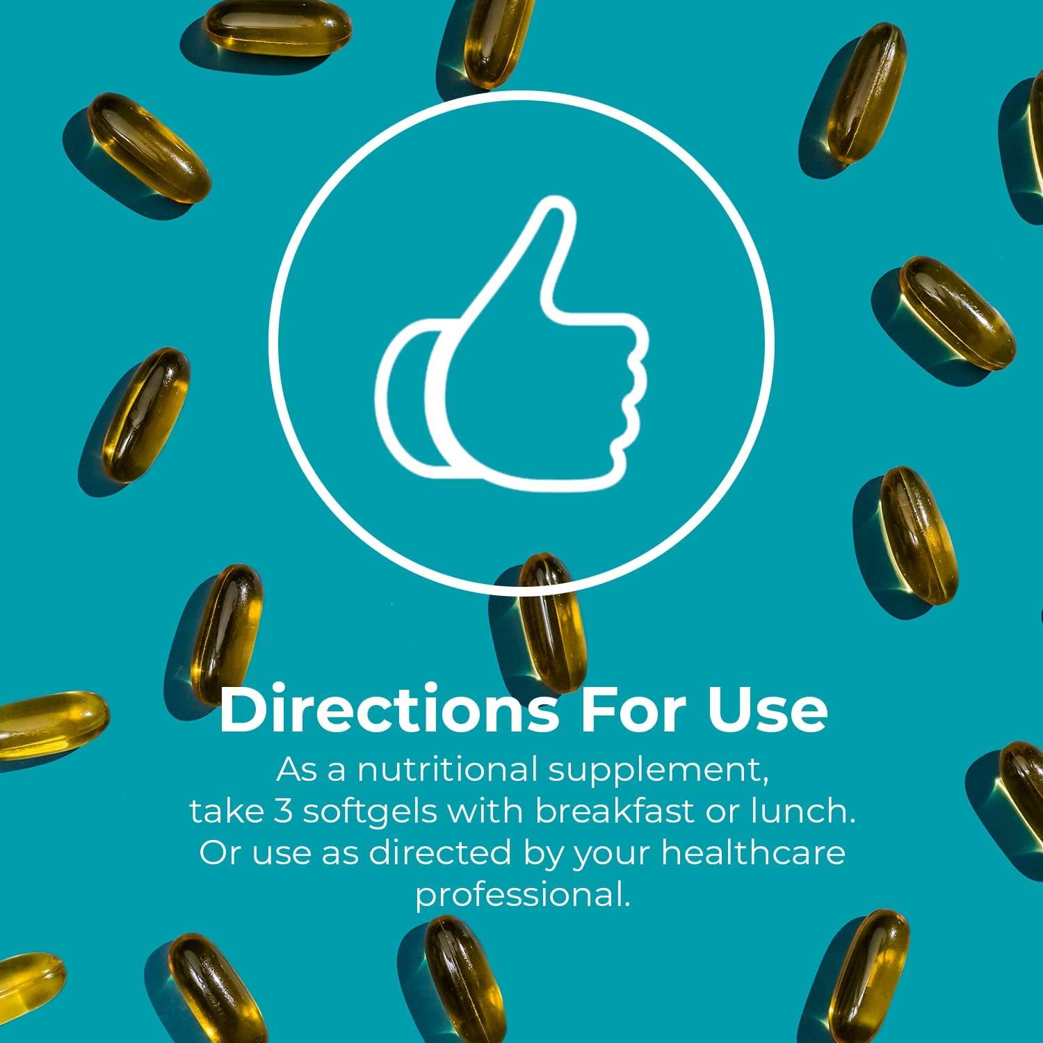 Jigsaw Health Alaskan Cod Liver Oil 180 Softgels for Omega3 Wellness