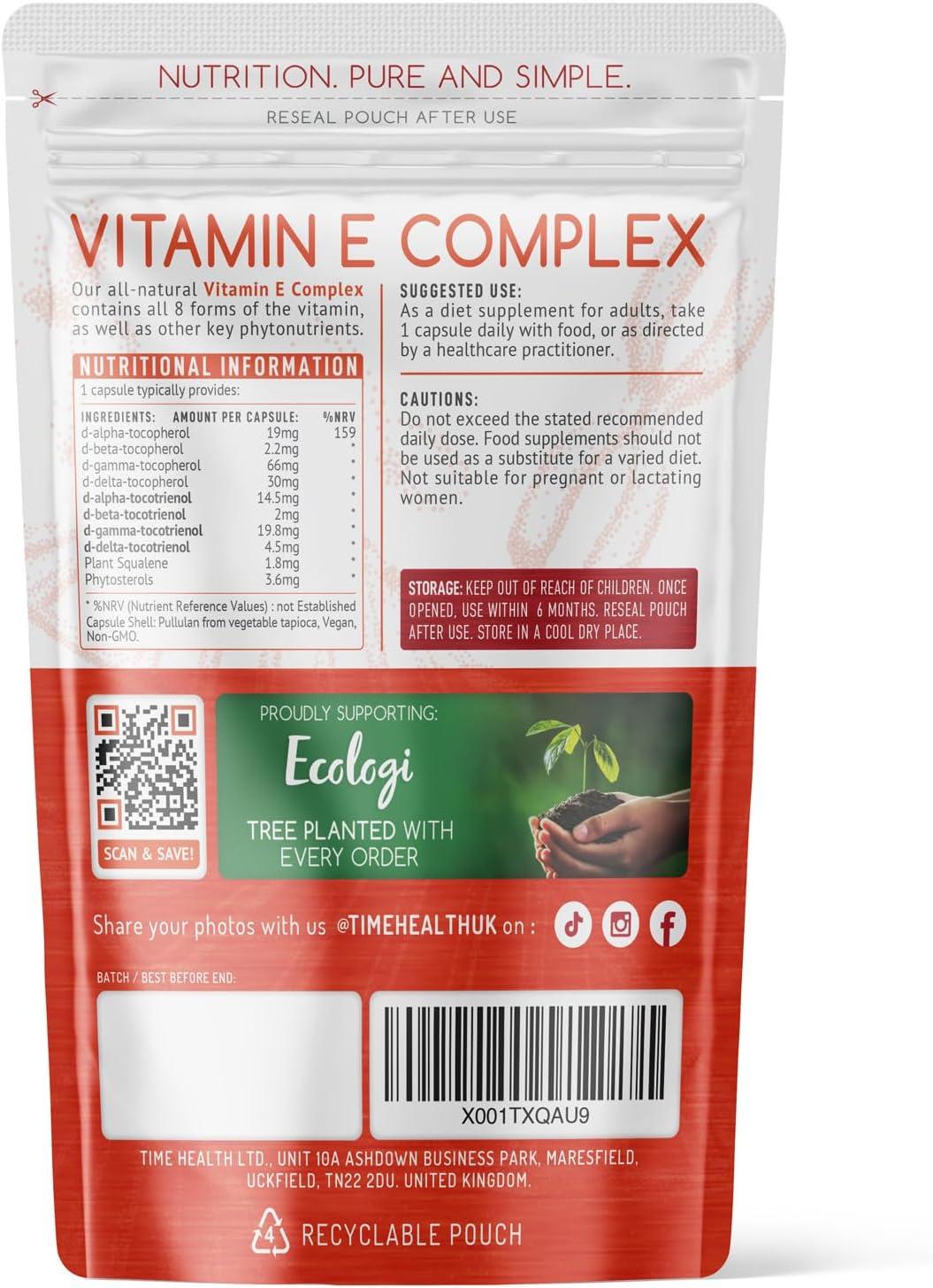 Complejo De Vitamina E Natural, Tocoferoles & Tocotrienoles | Complemento Alimenticio - View #8