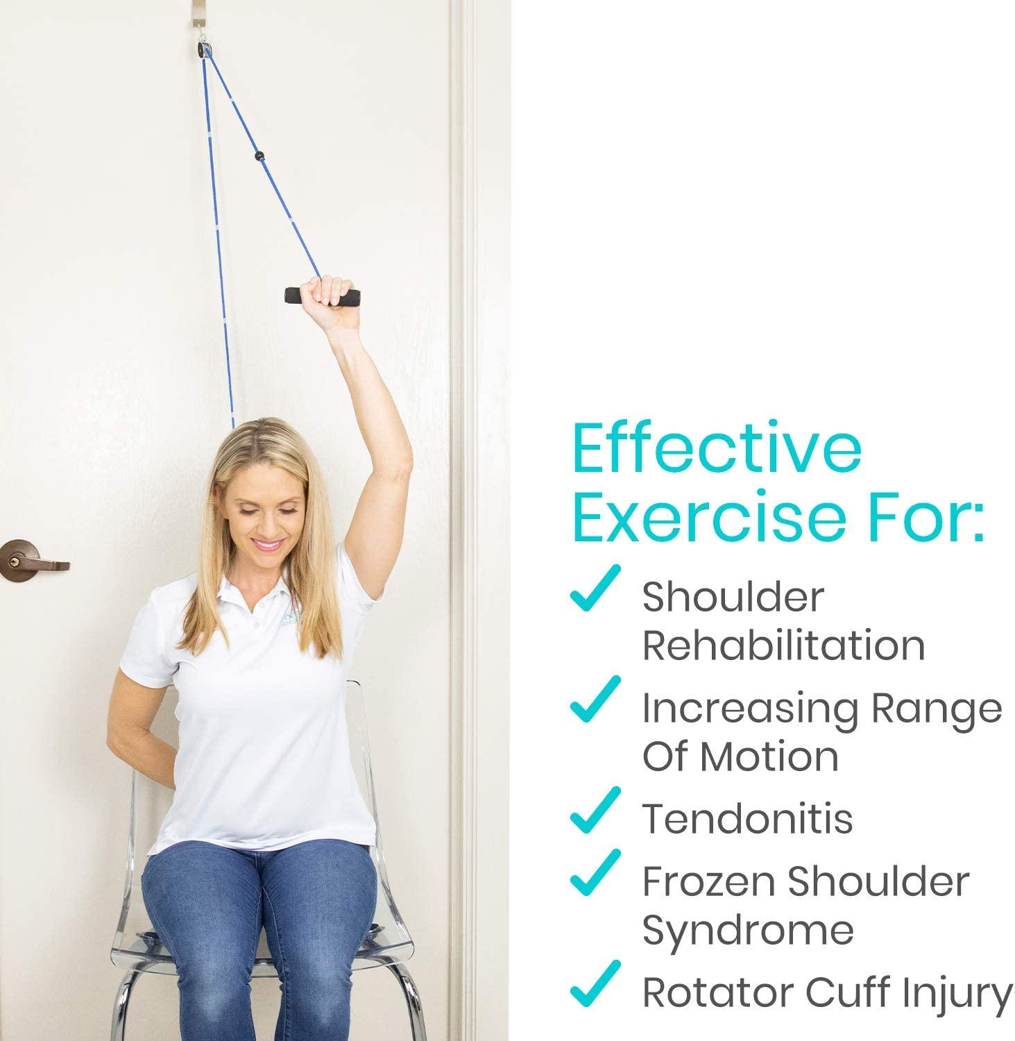 Vive Shoulder Pulley Over Door Rehab Exerciser for Rotator Cuff