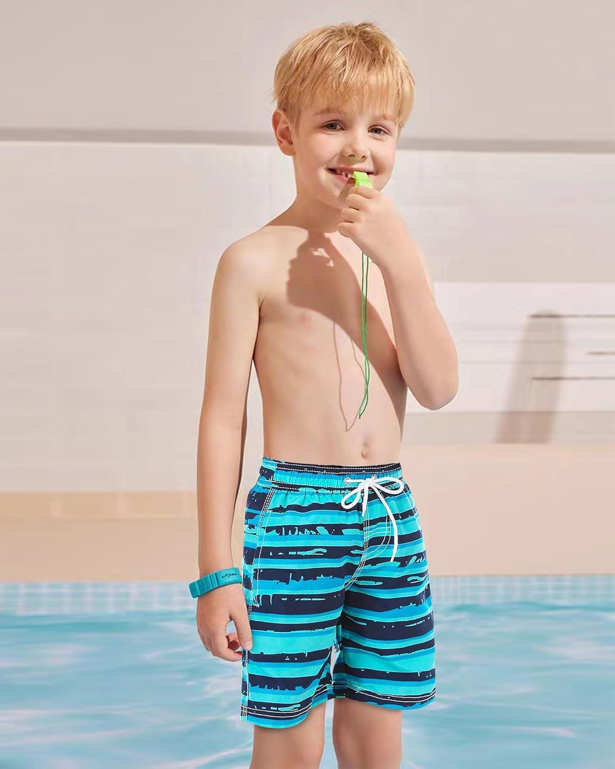 Ice Cream Shorts Boys InGear - Little Boys Quick Dry Beach