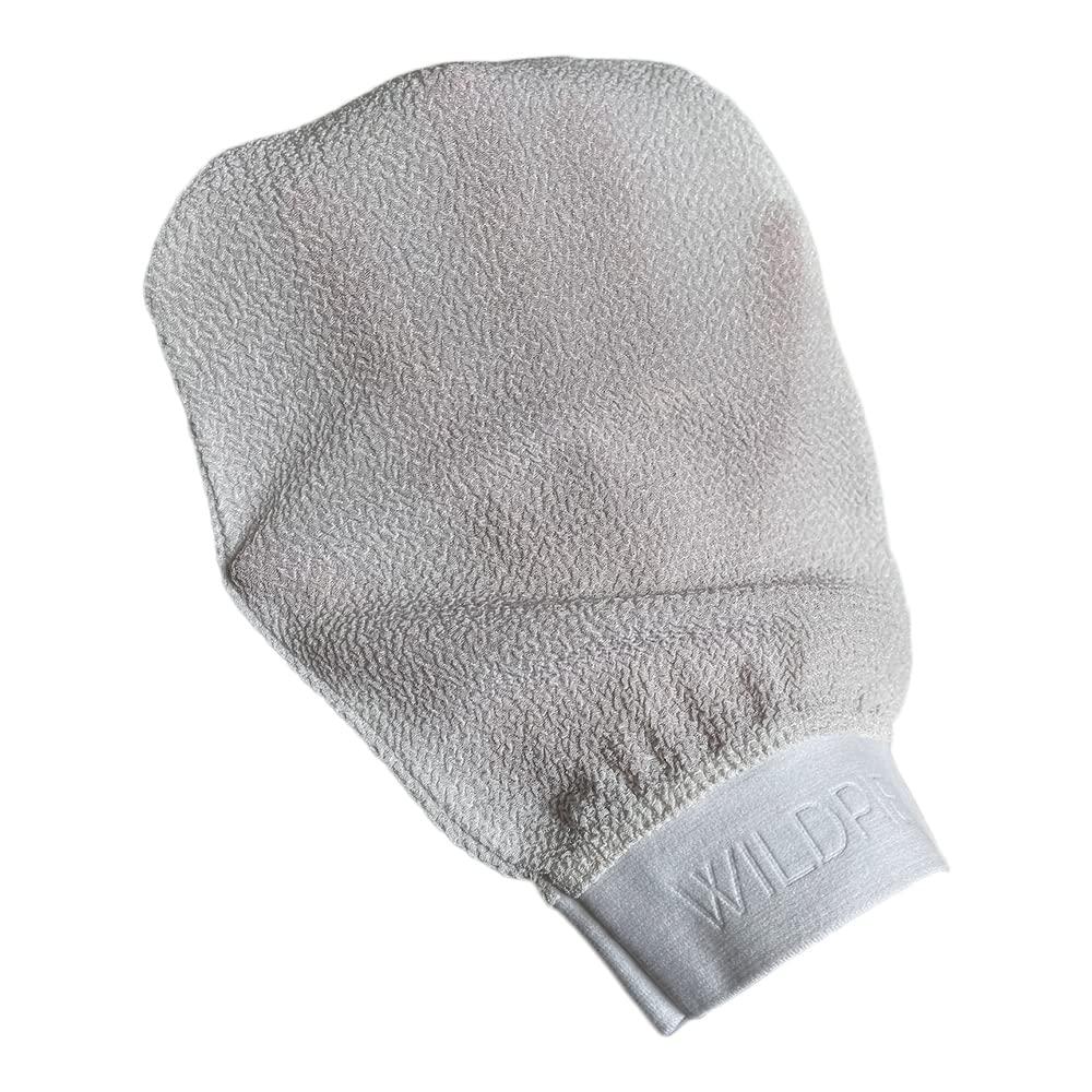 Wildpier Plus+ Exfoliating Glove Mitt Body Scrub for Bath Shower Spa