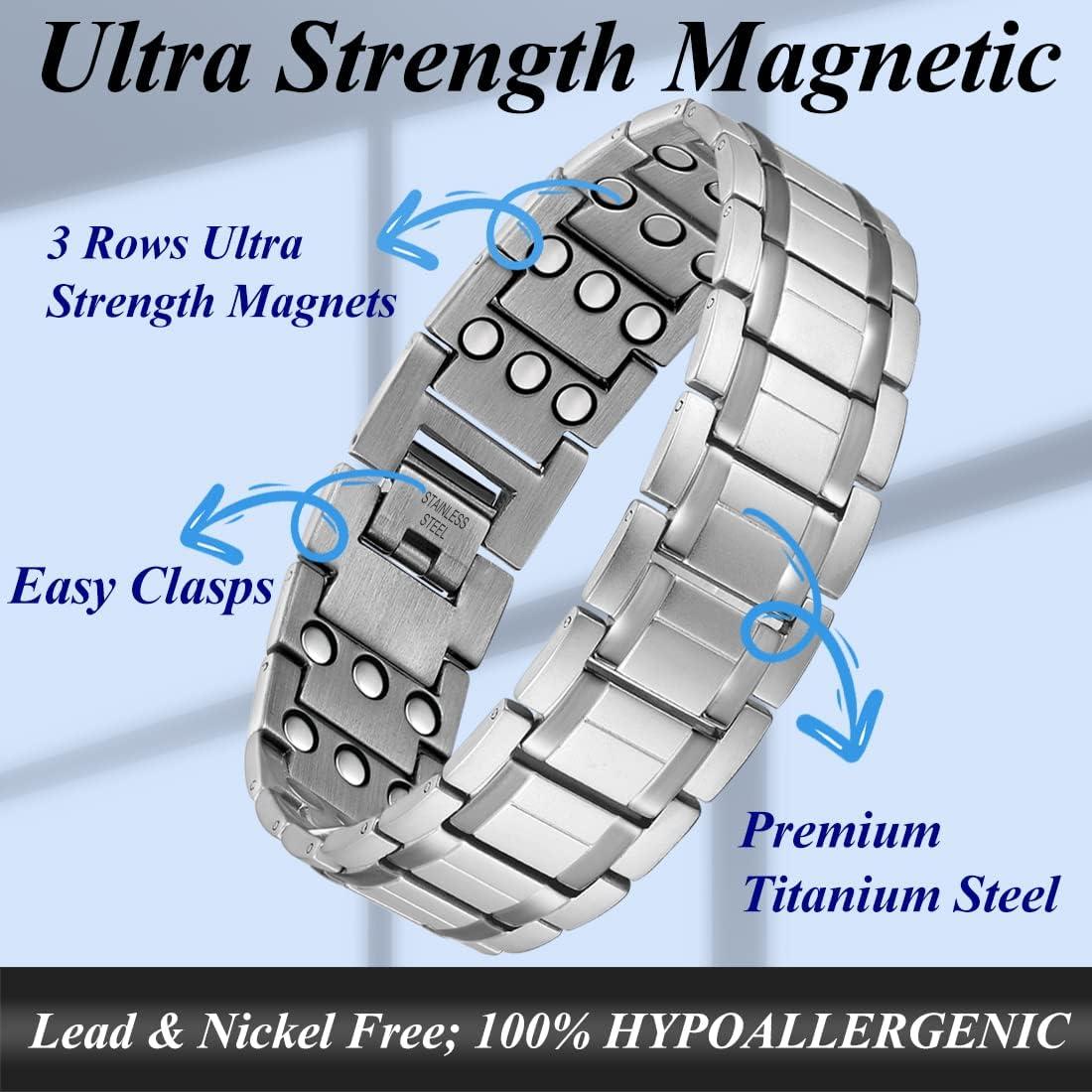 Cigmag Lymphatic Drainage Bracelet Men Ultra Strength