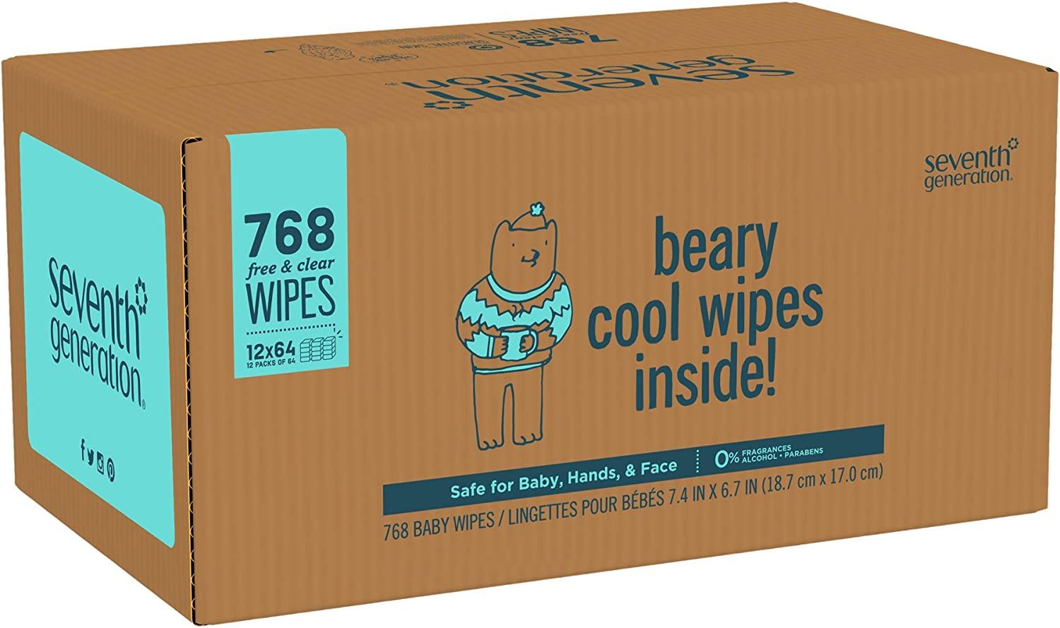 Seventh generation free baby box clearance