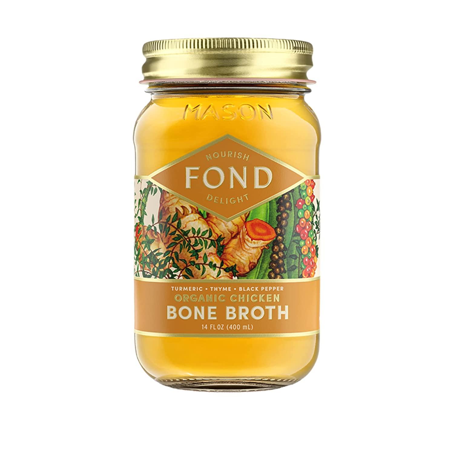 FOND Certified Organic Chicken Bone Broth (Liquid Light Organic Chicken