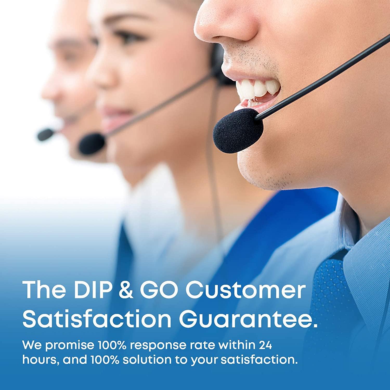 DIP & GO Aquarium Test Strips Ammonia Test Kit for Aquarium 6 in 1