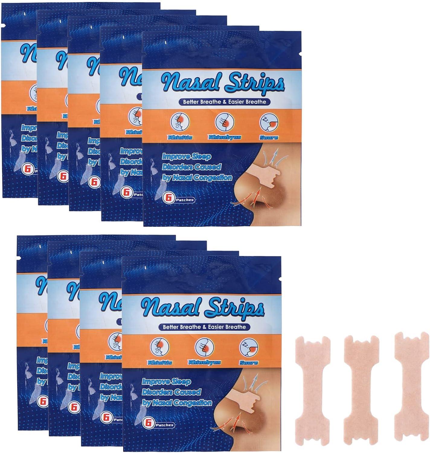 Nasal Breathing Strips Congestion Relief 54 Snoring Nasal Strips Reduce