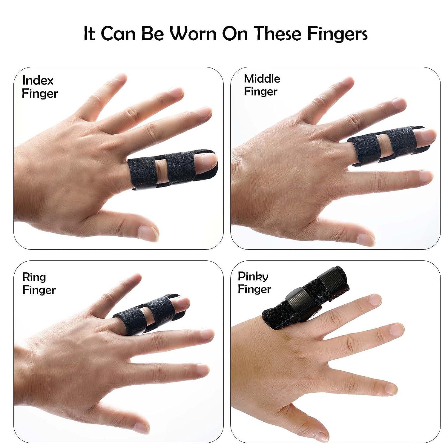 Trigger Finger & Mallet Finger Splints Set Index & Ring Finger
