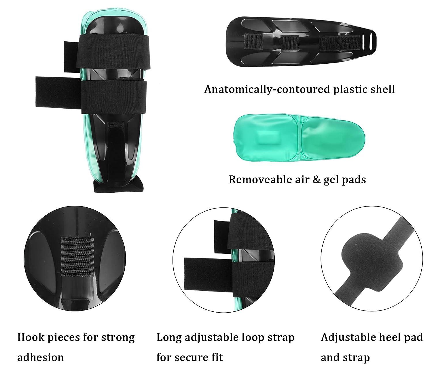 Jewlri Air & Gel Ankle Brace Stirrup Splint Adjustable Stabilizer