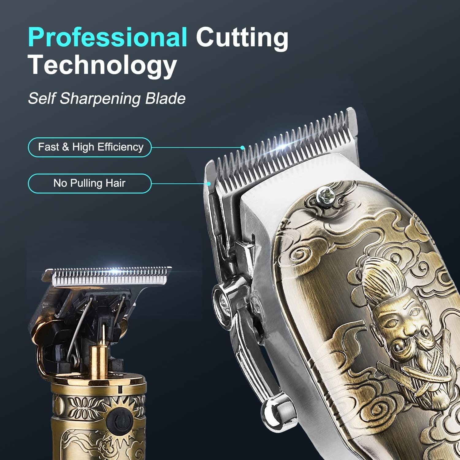 未使用品】 n a Professional Hair Clippers for Men Kids, Rechargeable Trimmer  Cordless Electric Haircutting