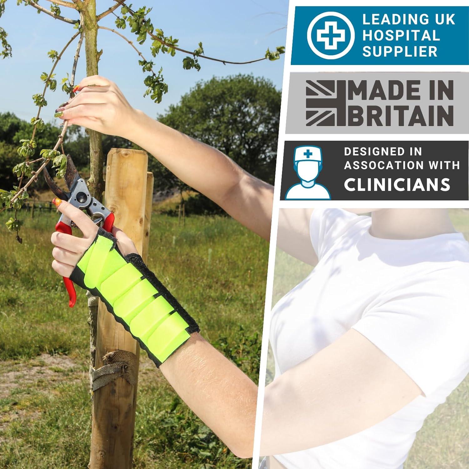 Solace Bracing CoolFlow Wrist Support (6 Colours) British Made & NHS