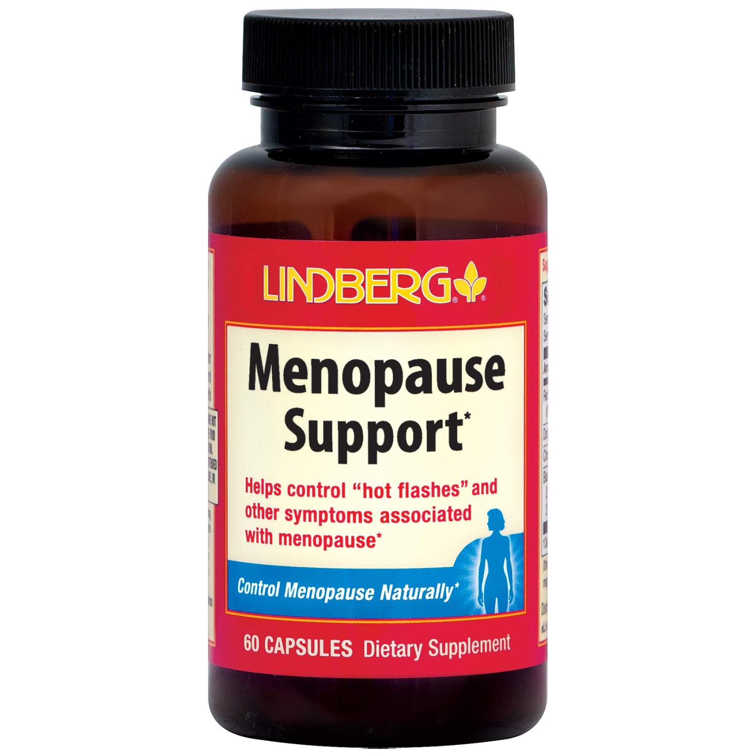 Lindberg Menopause Support* with Premium Black Cohosh, Red Clover, Dong