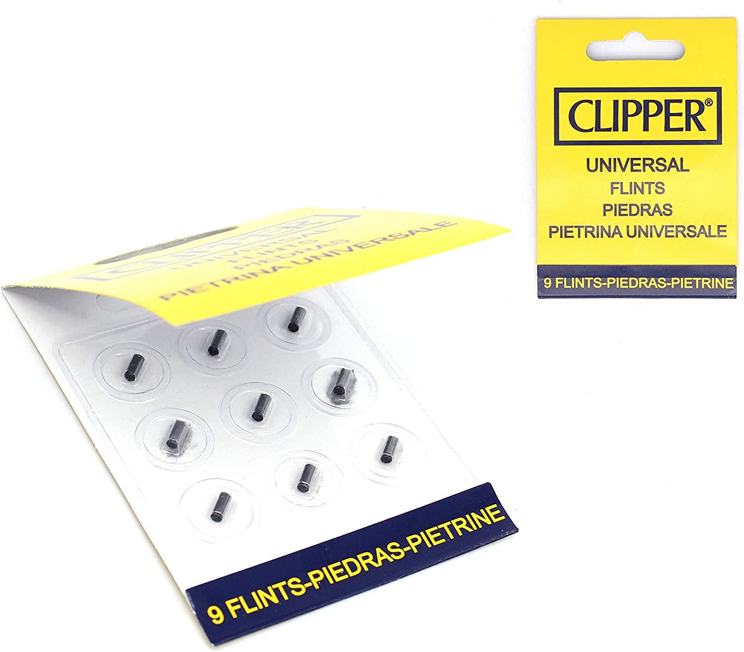 Clipper Lighter Flints 2Packs x9 Flints Each, Compatible with All
