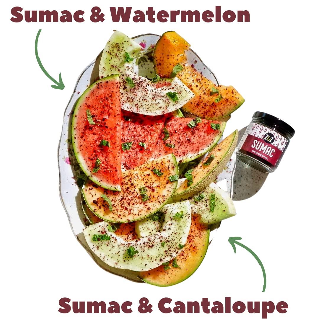Sumac by Z&Z Eat. Good. Sumac., 3.25oz Tangy Middle Eastern Spice