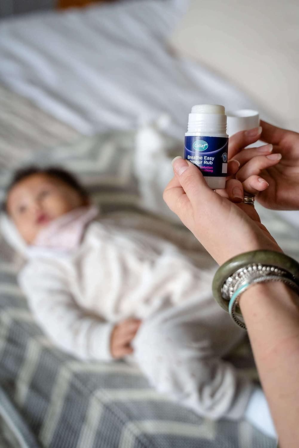 Colief Breathe Easy Vapor Rub Soothing Chest Rub for Babies