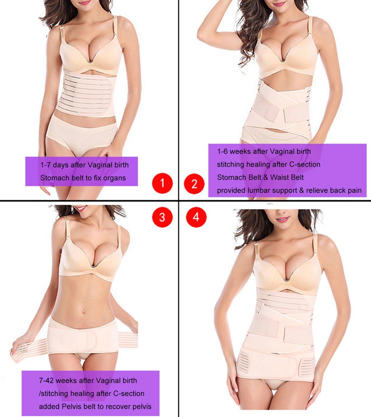 3in1 Belly/Abdomen/Pelvis Postpartum Body Recovery Shape wear