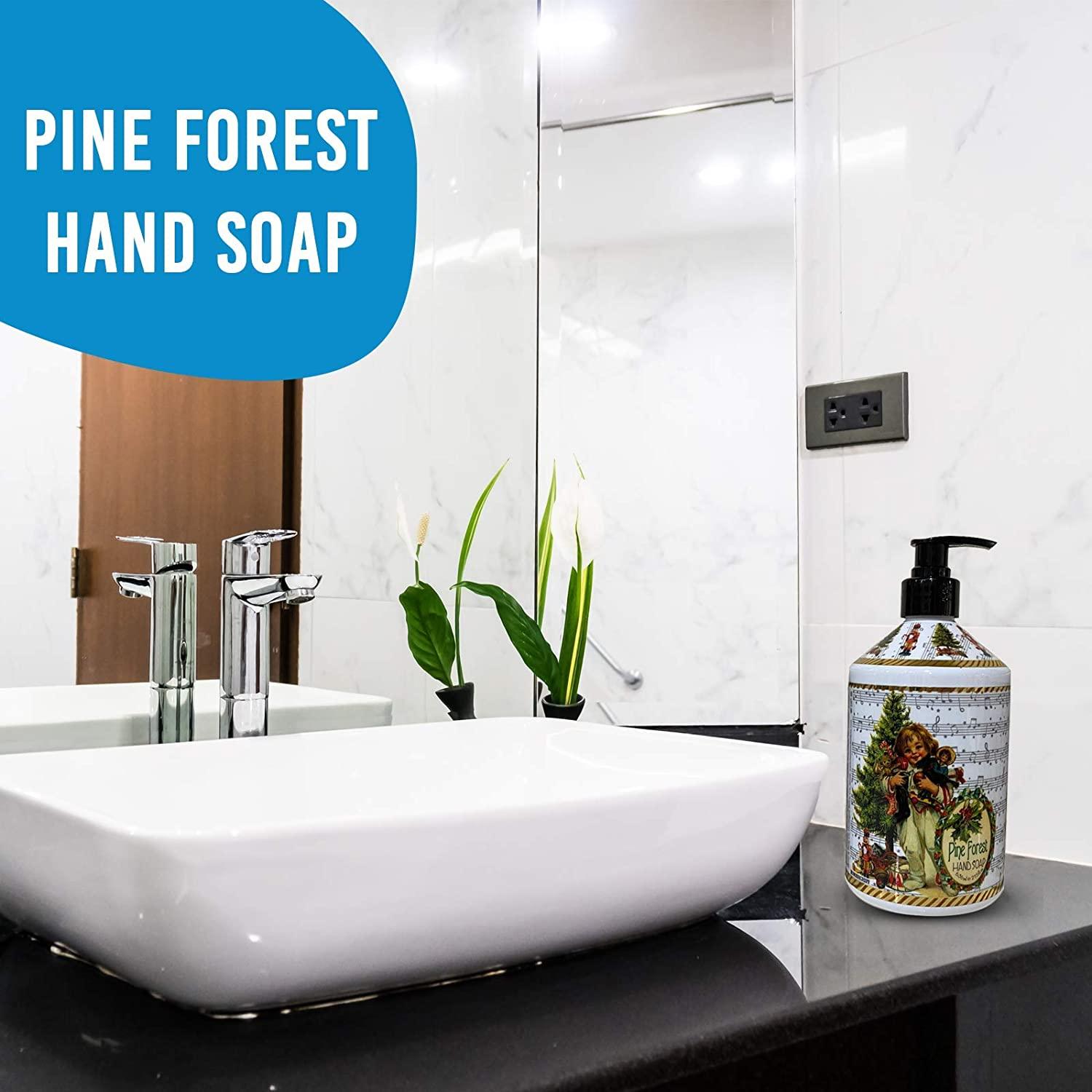 Home & Body Holiday Greetings Collection Hand Soap 4 Bottles 85 fl oz