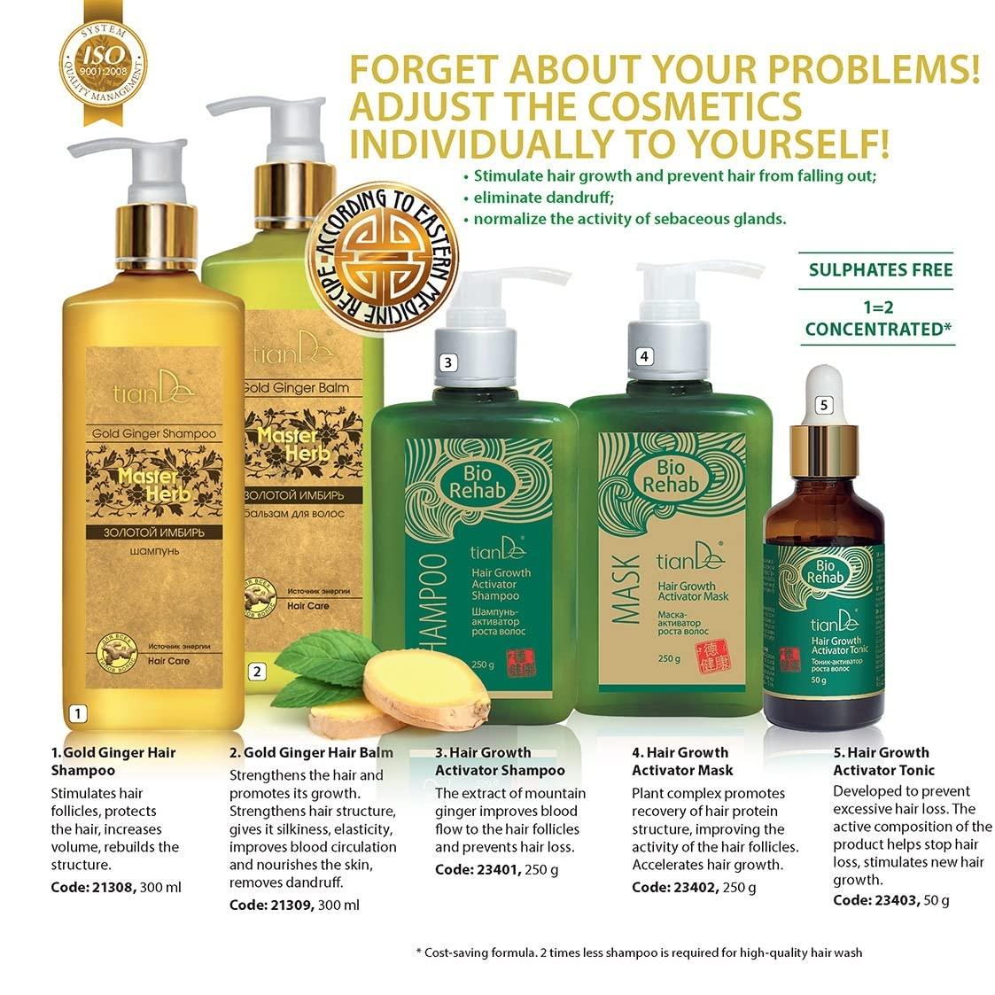 Bio Rehab Hair Growth Activator Tonic 1.69 oz / 50 ml Stimulate Hair