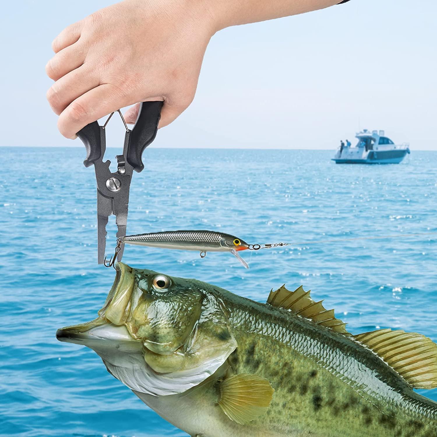 Fishing Pliers, Stainless Steel Fishing Tools, Multifunctional