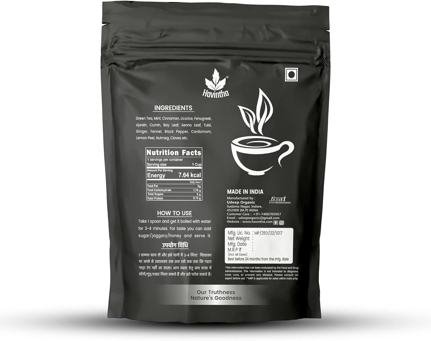 Havintha Ayurvedic Acidity Reliever Tea Acidity Relief Chai For