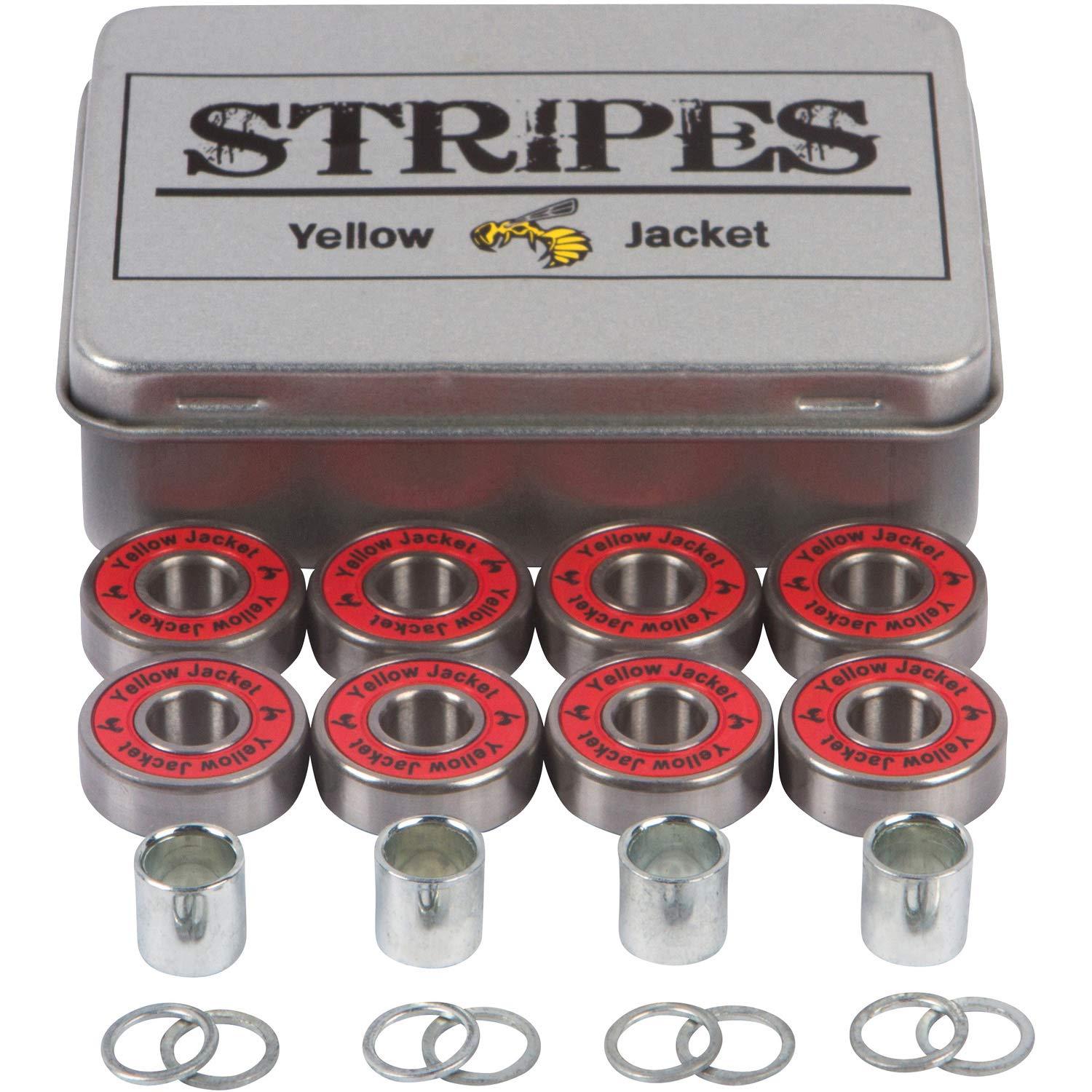 Yellow Jacket Premium Skateboard Bearings Pro Longboard Bearings