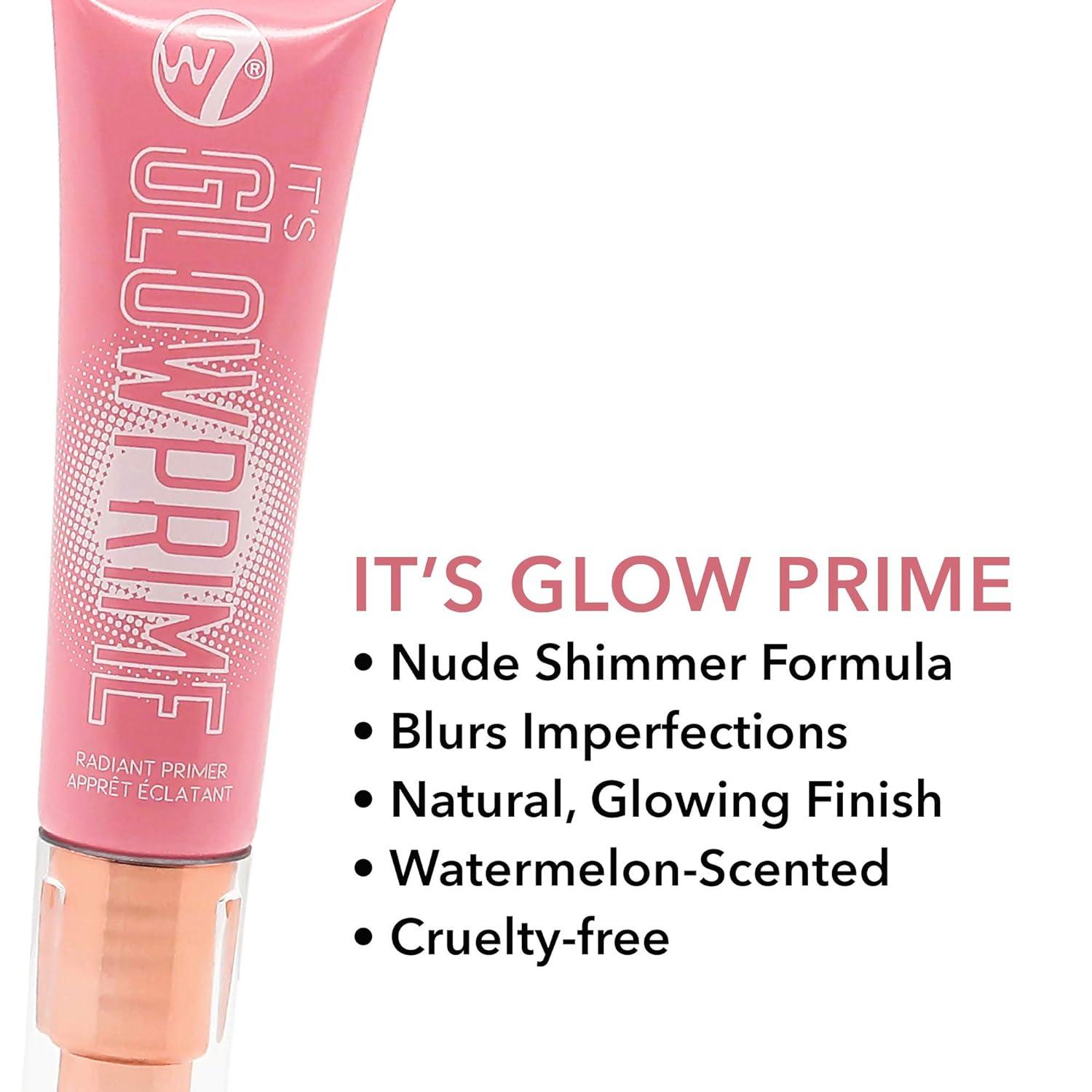 W7 Glow Prime Radiant Face Primer with Hydrating Skin Formula